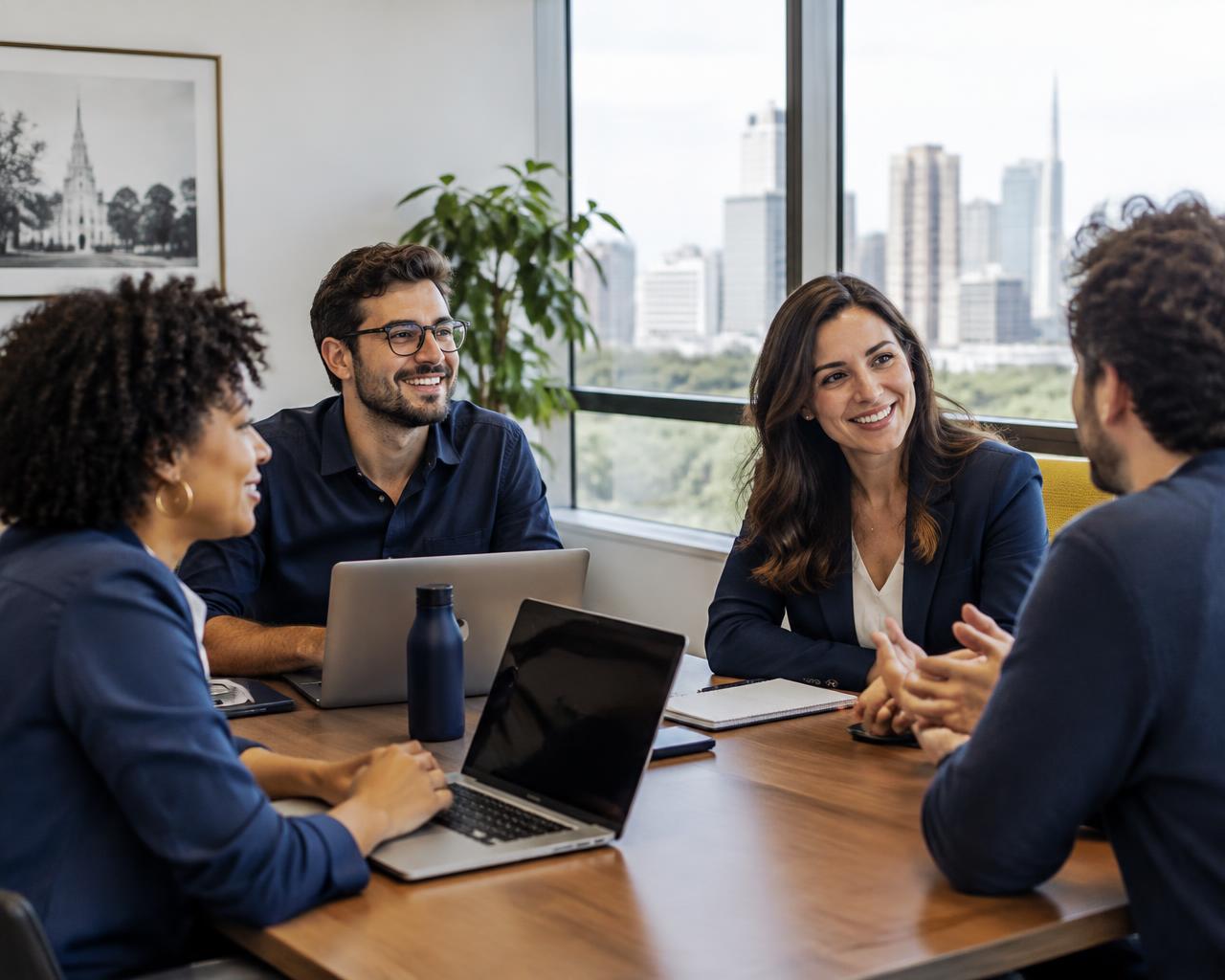 BRX team in conversation